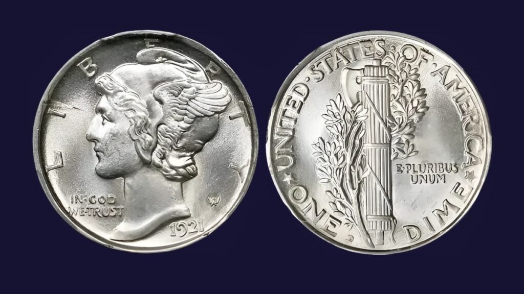 1921-D Mercury Dime