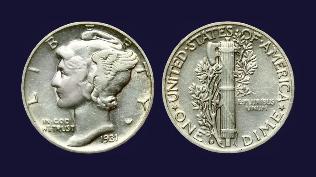 1931-D Mercury Dime